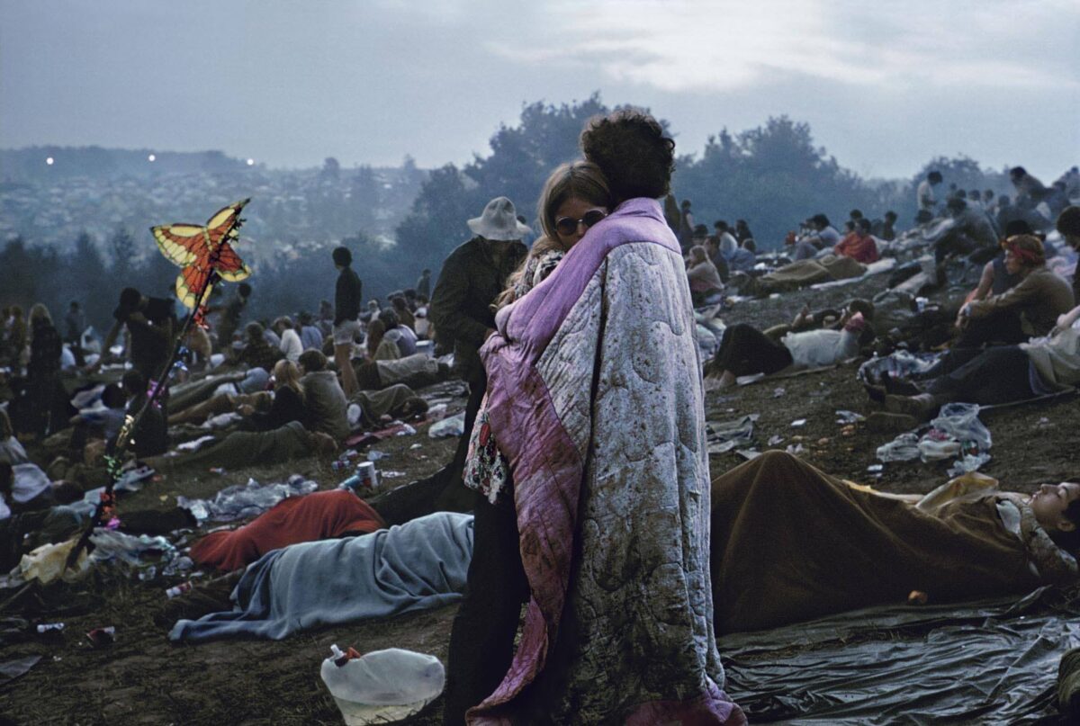 Záber z filmu Woodstock