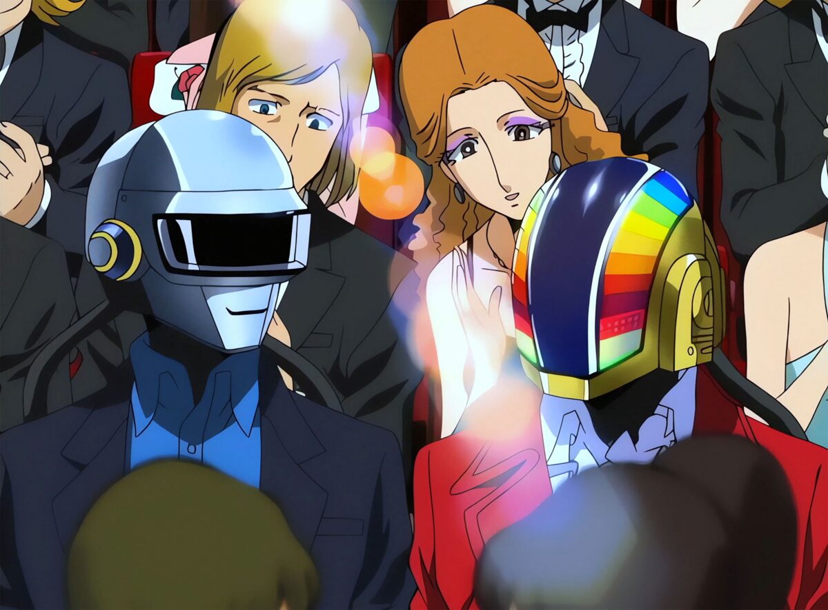 Záber z filmu Daft Punk & Leiji Matsumoto's Interstella 5555: The 5tory of the 5ecret 5tar 5ystem