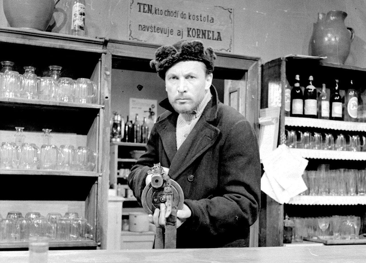 Záber z filmu Kapitán Dabač režiséra Paľa Bielika